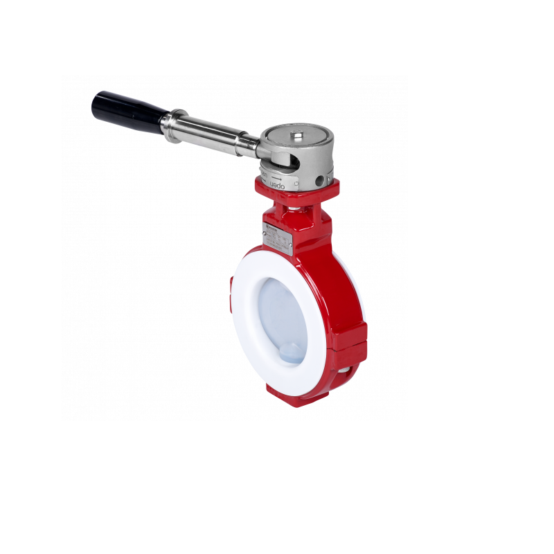 NKS-T – Wafer Style Butterfly Valve with Multi-Position Lever